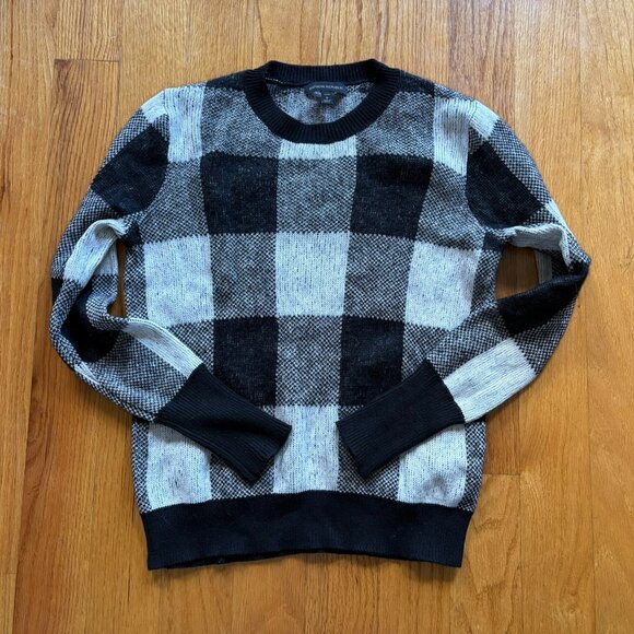Banana Republic Buffalo check wool sweater - Size S - Picture 1 of 1
